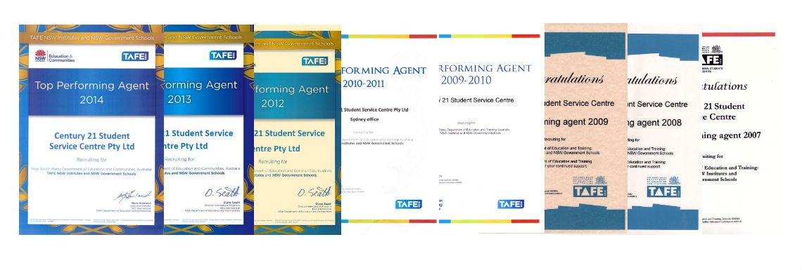 Been Awarded as: Top Performance Agent
